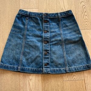 A&F Denim miniskirt